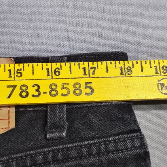 Vintage Signature by Levi Strauss jeans men's size W36/L32 black straight leg - Picture 12 of 14